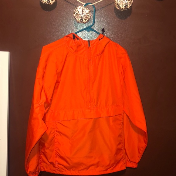 champion jacket mens orange